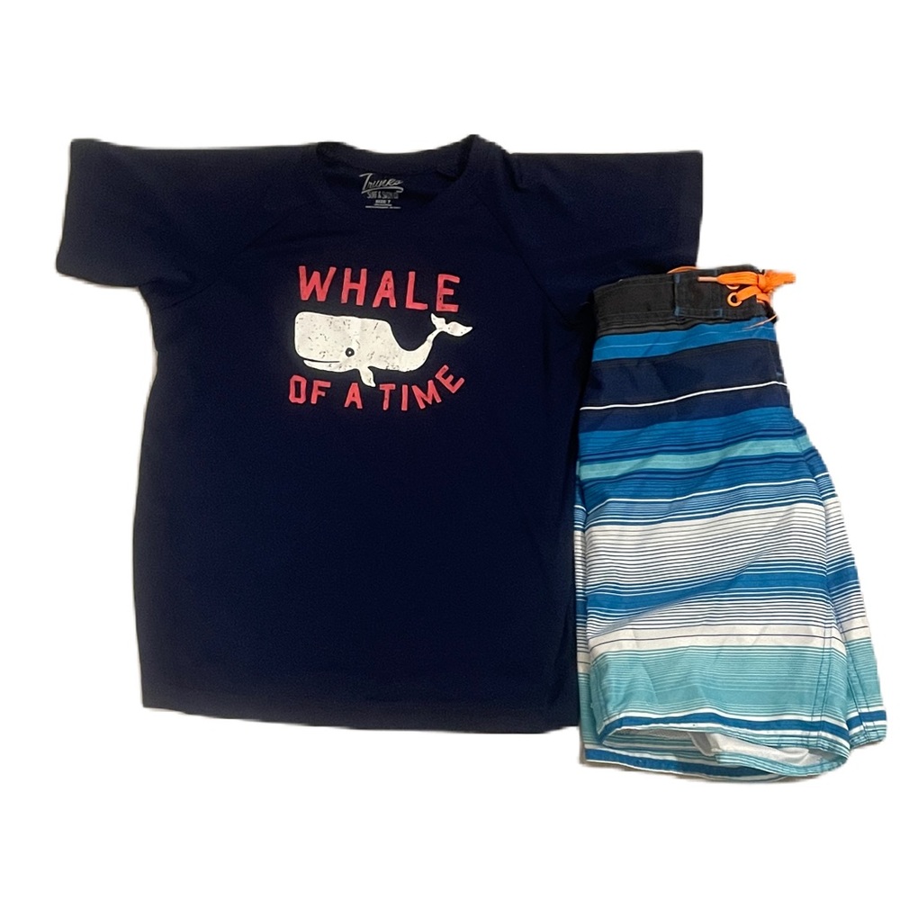 Boys Swimming Trunk Set Size 7/8